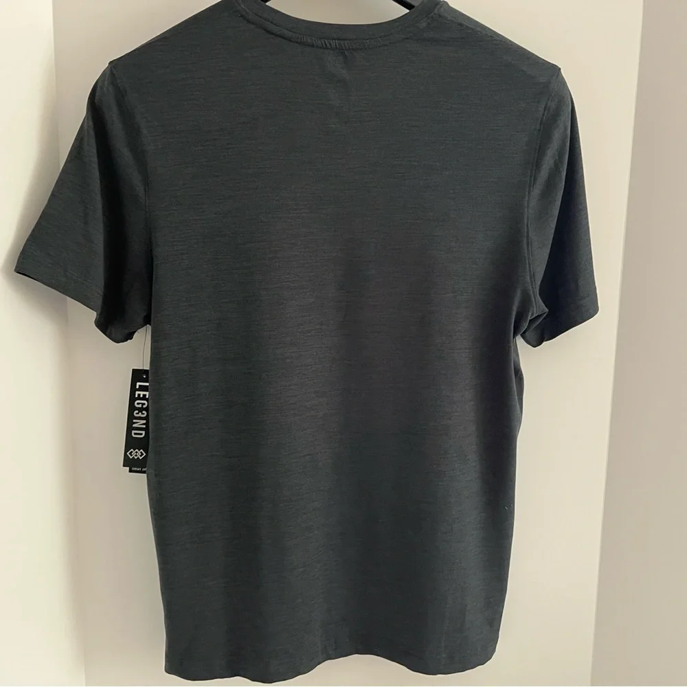 LEG3ND Super Soft Light Weight Stretch Moisture Wicking Short Sleeve T S… - Picture 4 of 10